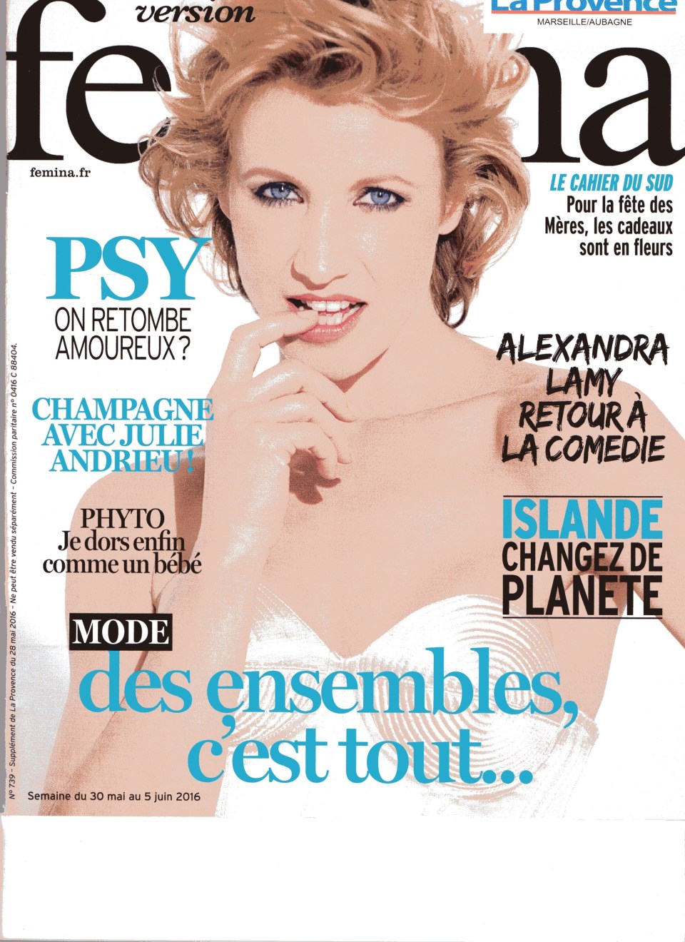 30 mai 2016 Couv Fémina